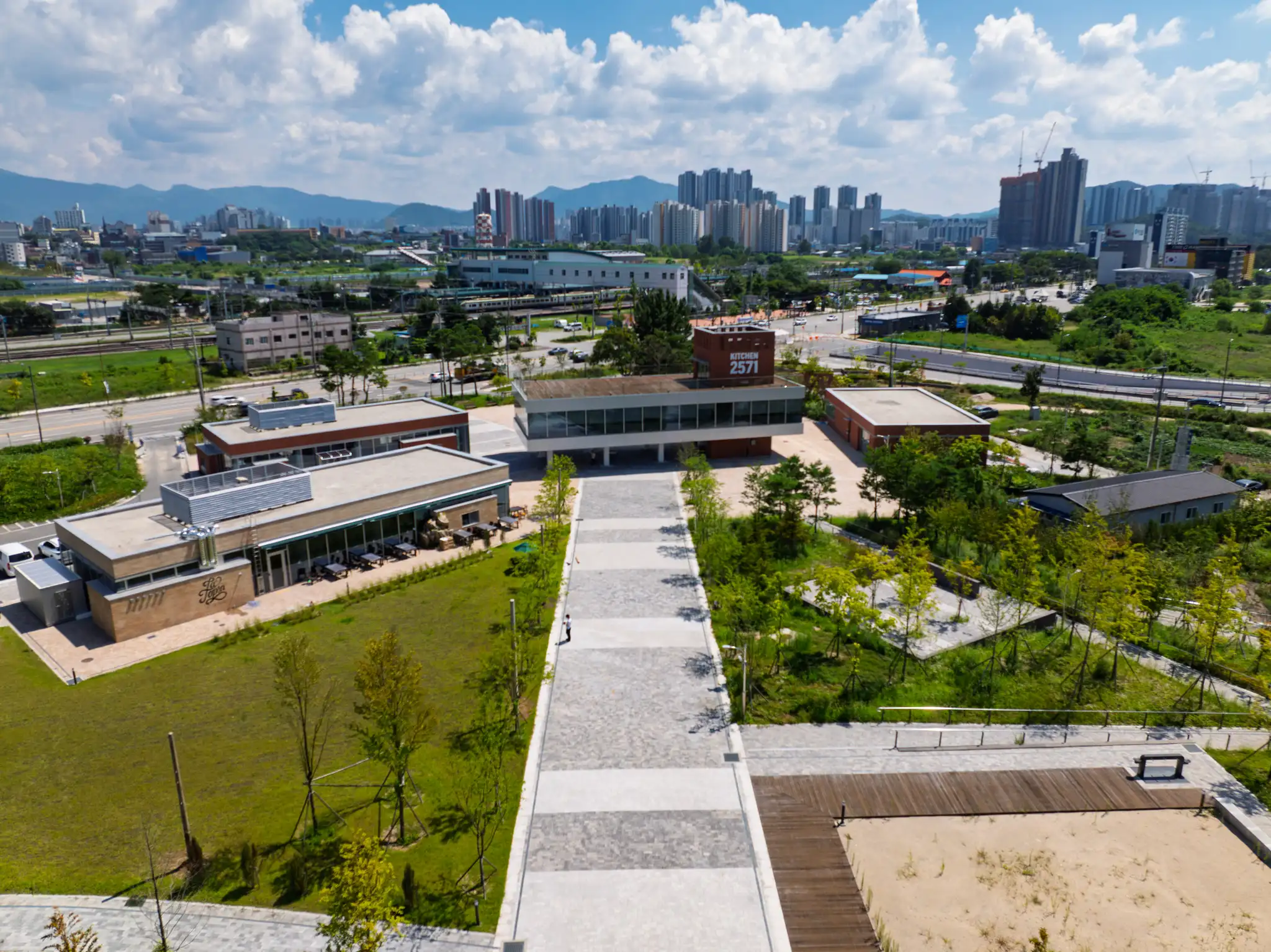 화동2571 항공샷