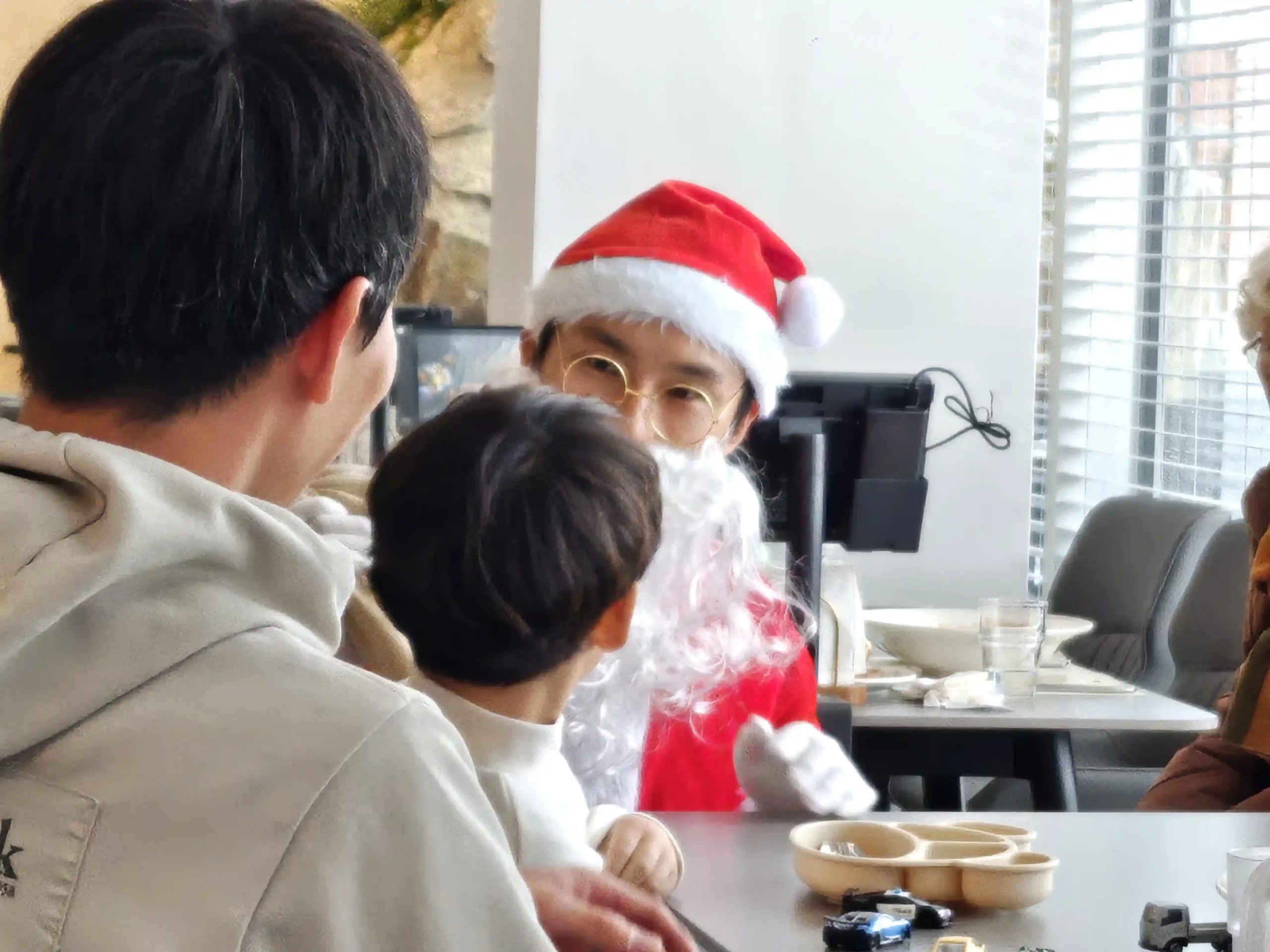산타클로스 in 화동 행사 현장